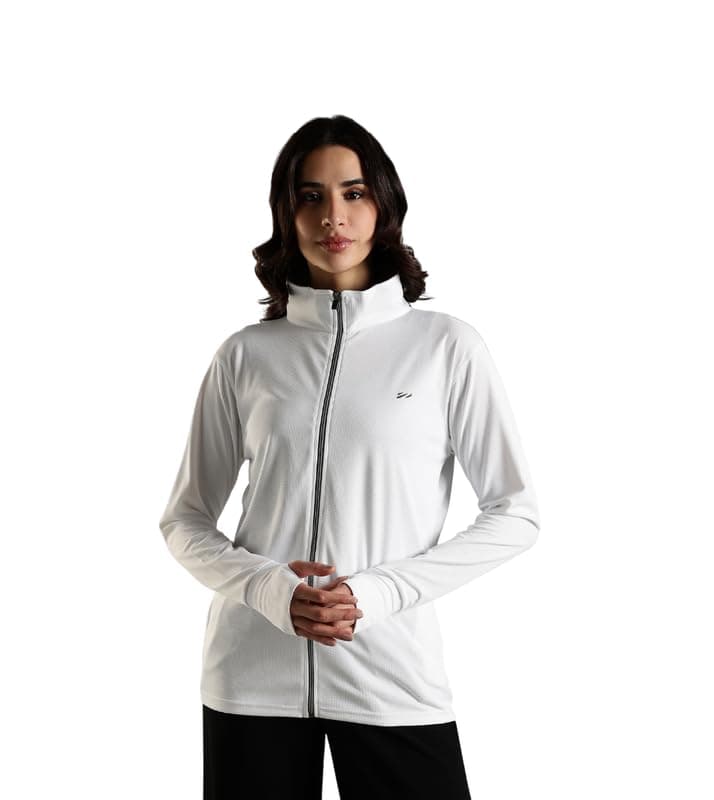 BLUE TYGA SUNSCREEN JACKET Women's Travel Nylon Solid Plain Standard Length Sports Summer Gym Workout Running Travel Trekking And SUNSCREEN JACKET For Women Nylon Winter Casual Wear, Black