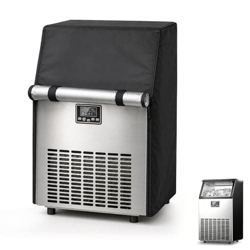 Guisong Ice Maker Cover for Most 100lb150lb Under Counter Commercial Ice MachineWaterproof Industrial Icecream Machine Cover for Industrial Ice Maker Under Cabinet16 W x 18 D x 31 H