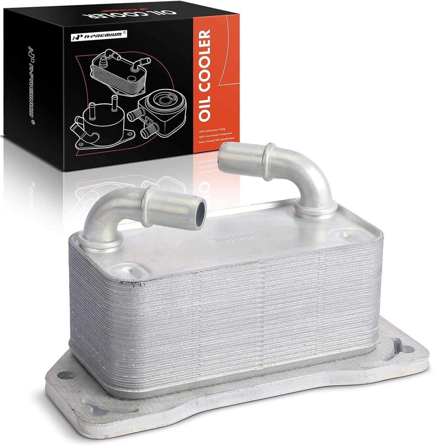 A-Premium Oil Cooler Replacement for Volvo XC60, S60, S80, S90, V60, V90, XC40, XC70, XC90 (2013-2024, 2.0L)