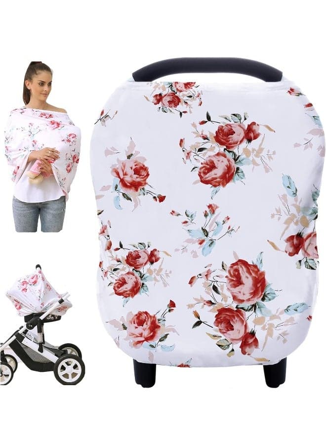 Hicoco Privacy Baby Car Seat Covers - Stroller Canopy Nursing and Breastfeeding Covers
