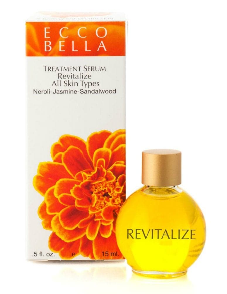 Ecco Bella Treatment Serum Revitalize Perfect for Face on Hair Scalp or as a Fine Perfume on your Neck Wrists Recommended for Sensitive Rosacea All Skin Types 15ml