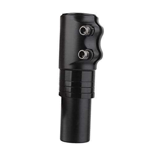 Generic Aluminium Alloy Mountain Bicycle Cycle Heads Up Stem Riser Adaptor Handlebar (Black)