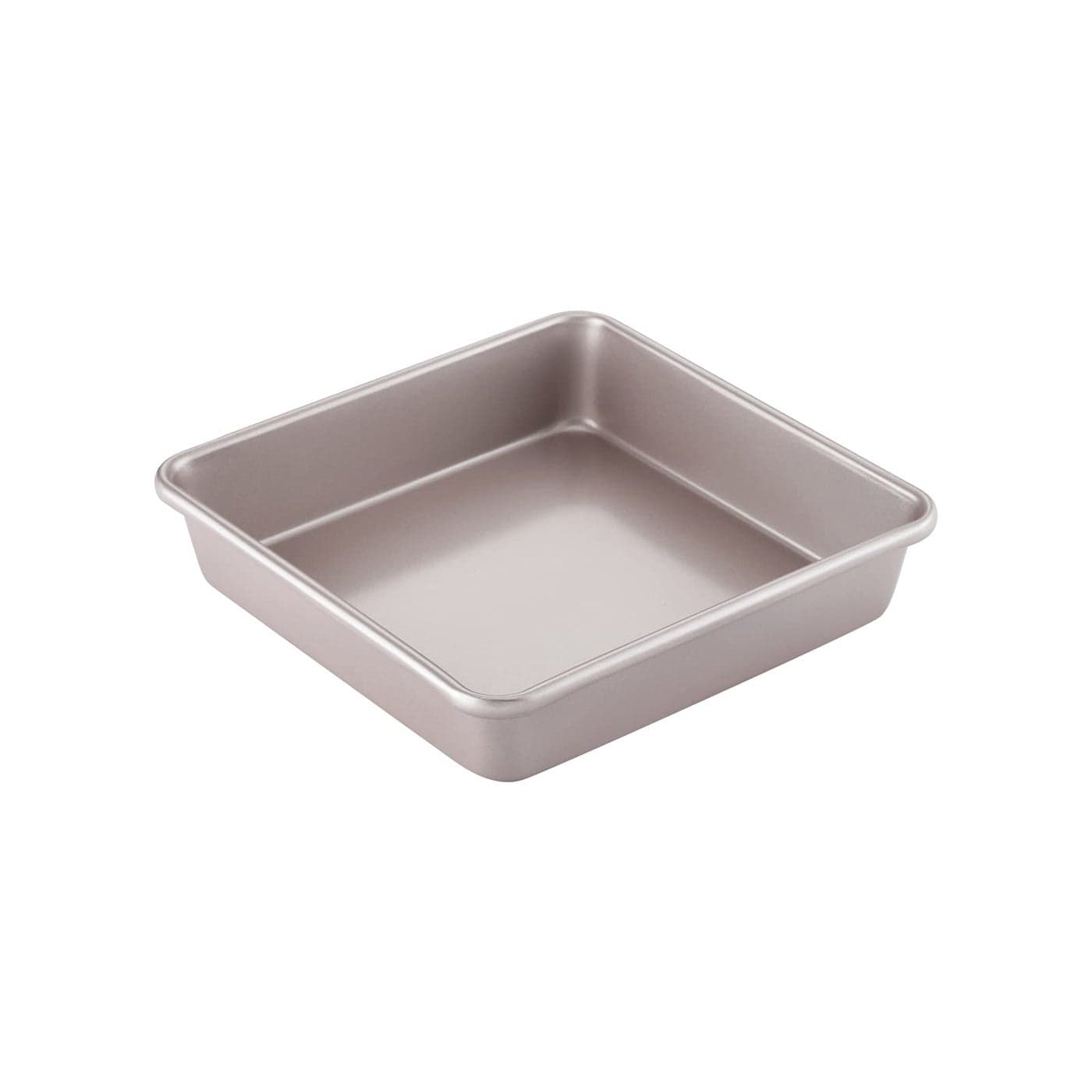 CHEFMADE 9-Inch Square Cake Pan, Non-Stick Deep Dish Bakeware for Oven Baking (Champagne Gold)