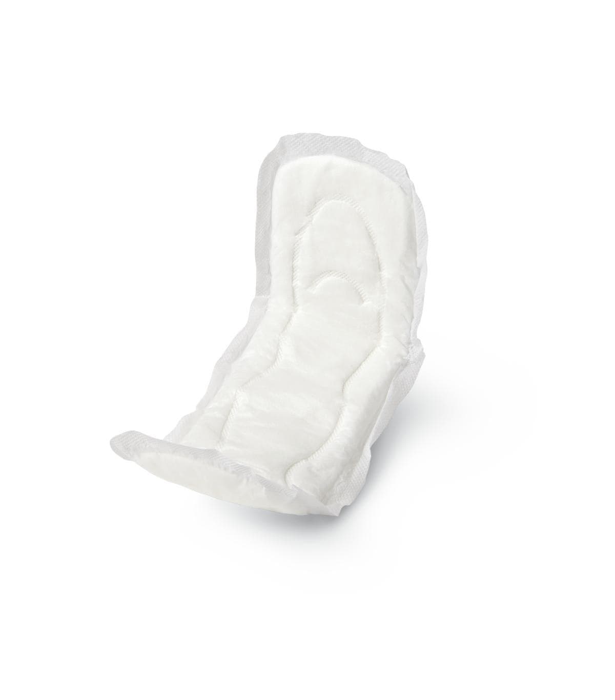 Medline Maxi Sanitary Pads with Adhesive Strip, 11", Individually Wrapped (Pack of 288)