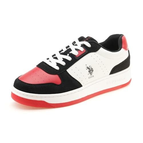 U.S. Polo Assn. Mens Red Oakley Sneakers - 8 UK