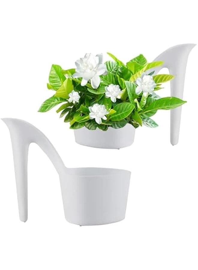 Fashionable Plant Holder, Creative Floral Planter, Eye Catching Plant Display, High Heel Succulent Planter, Whimsical Planter Pots, Decorative Lady Shoe Planter for Home Indoor Plant Pot