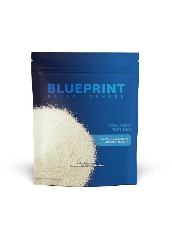 Hydrolyzed Collagen Peptides Powder – Type I, II & III Collagen for Women & Men – Unflavored Protein Supplement for Hair, Skin, Nails, Joints & Cartilage – 20g – 30 Servings