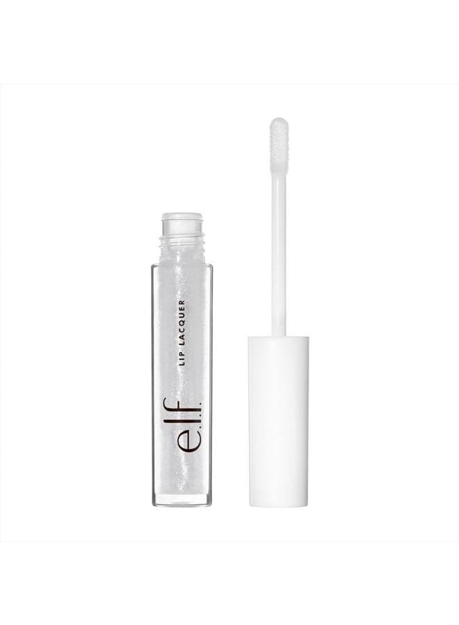 Lip Lacquer, Moisturizing, Shiny, Non-Sticky, Long Lasting, Provides Maximum Color, Glides On, Bubbles, 0.08 Fl Oz Bubbles