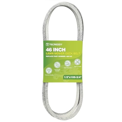 405143 46 Inch Mower Deck Belt for Husqvarna 532405143 584453101 YTH22V46 YTH20K46 YTH21K46 YTH18K46 Craftsman Poulan Lawn Mower - Aramid Cord, 105.75"