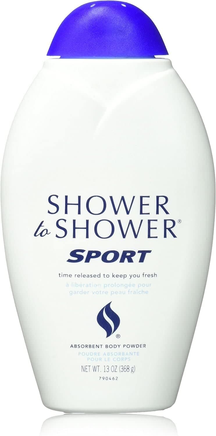 Shower To Shower Sport Absorbent Body Powder 13 Oz 368 g
