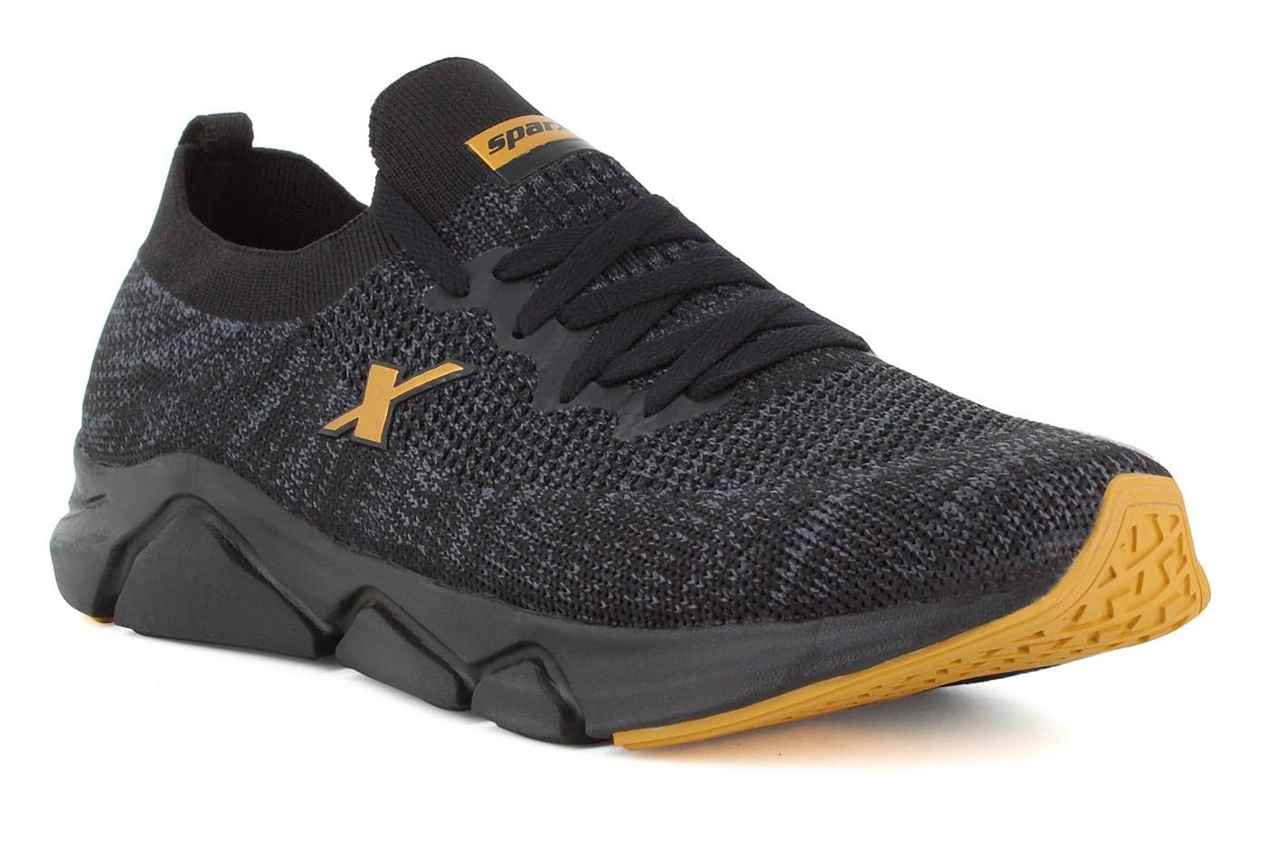 SPARX Men SM-N680 Black Golden Sports Shoes (SXN680G_BKGO_0008)