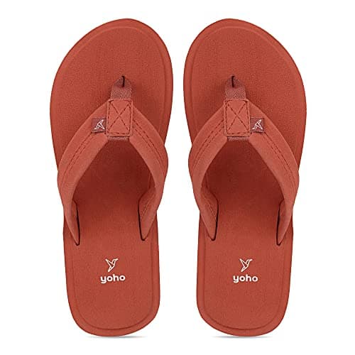 YOHO Women Carrot soft slippers | comfortable and stylish flip flop slippers for Women in exciting colors | Daily Use| Lightweight | Anti Skid Chappal | Bubbles Size- 5