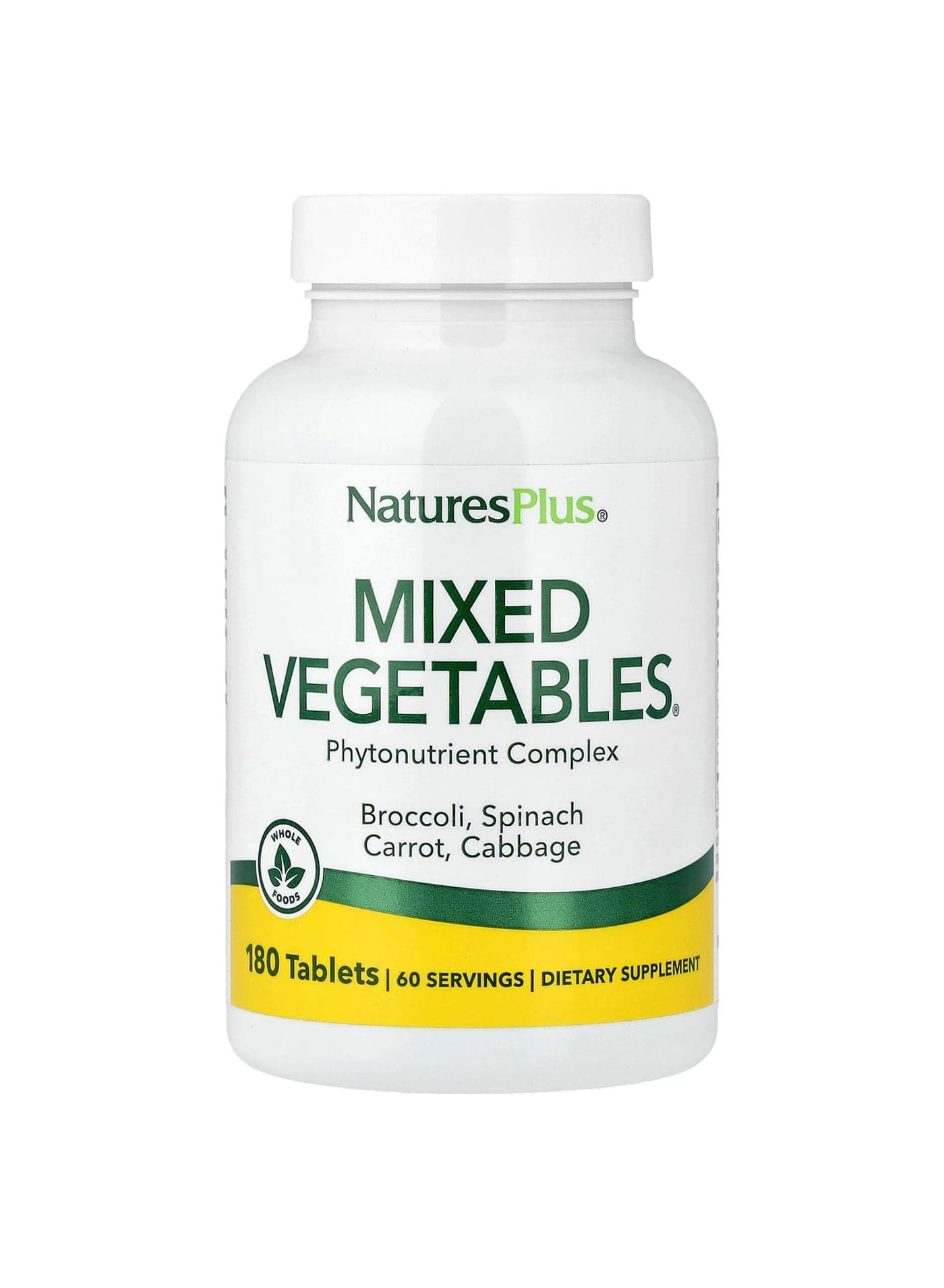 Mixed Vegetables, Phytonutrient Complex, 180 Tablets