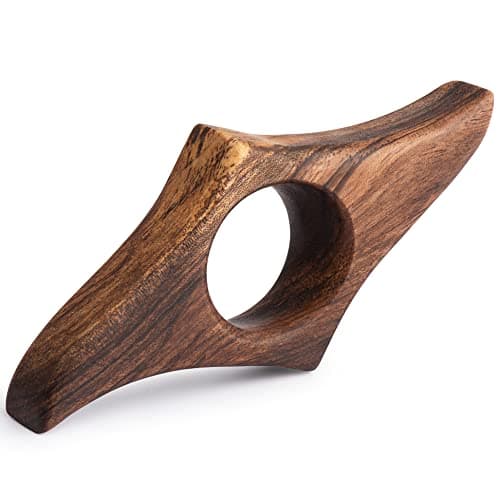 TILISMA Handmade Thumb Book Page Holder | Walnut Wood Reading Accessories | Book Gifts for Reading Lovers | Book Gadgets | Gifts for Avid Readers, Bookworms, Teachers | XSmall