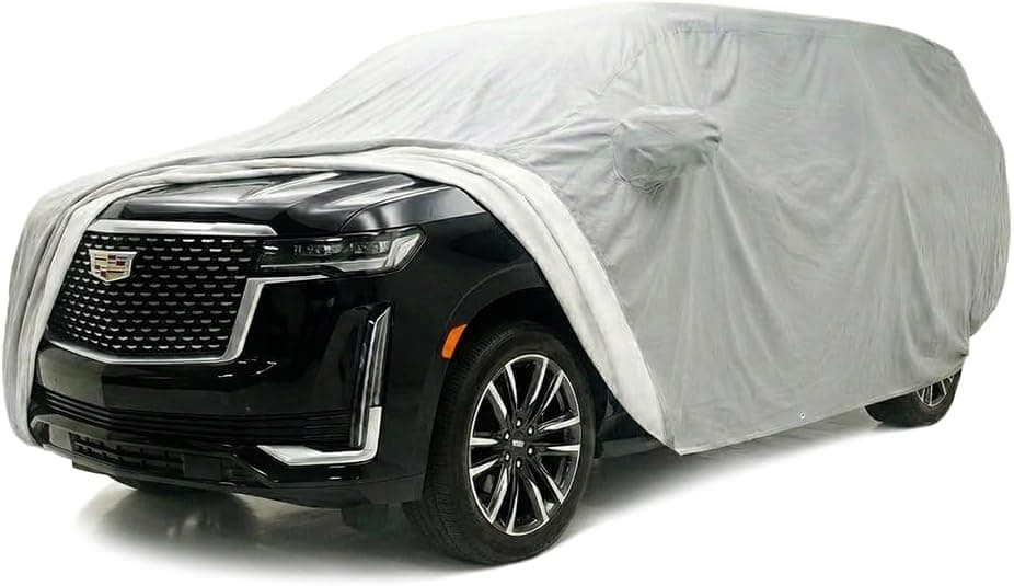 CarsCover Custom Fit 2007-2019 Cadillac Escalade SUV Car Cover Heavy Duty All Weatherproof Ultrashield