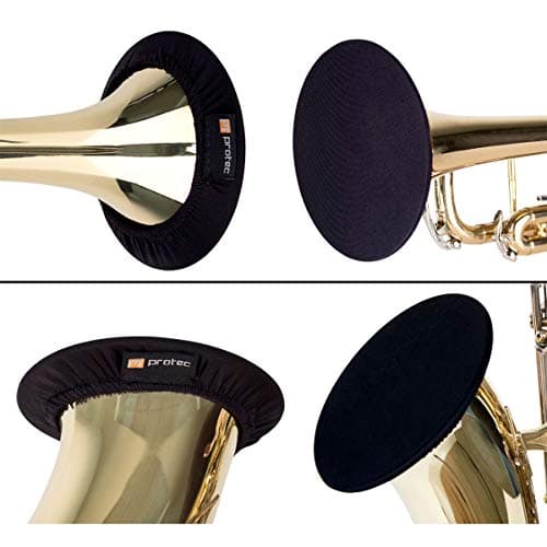 Protec Instrument Bell Cover, 3.75-5”, Ideal for Trumpet, Alto, Bass Clarinet, Soprano Saxophone, Model A321
