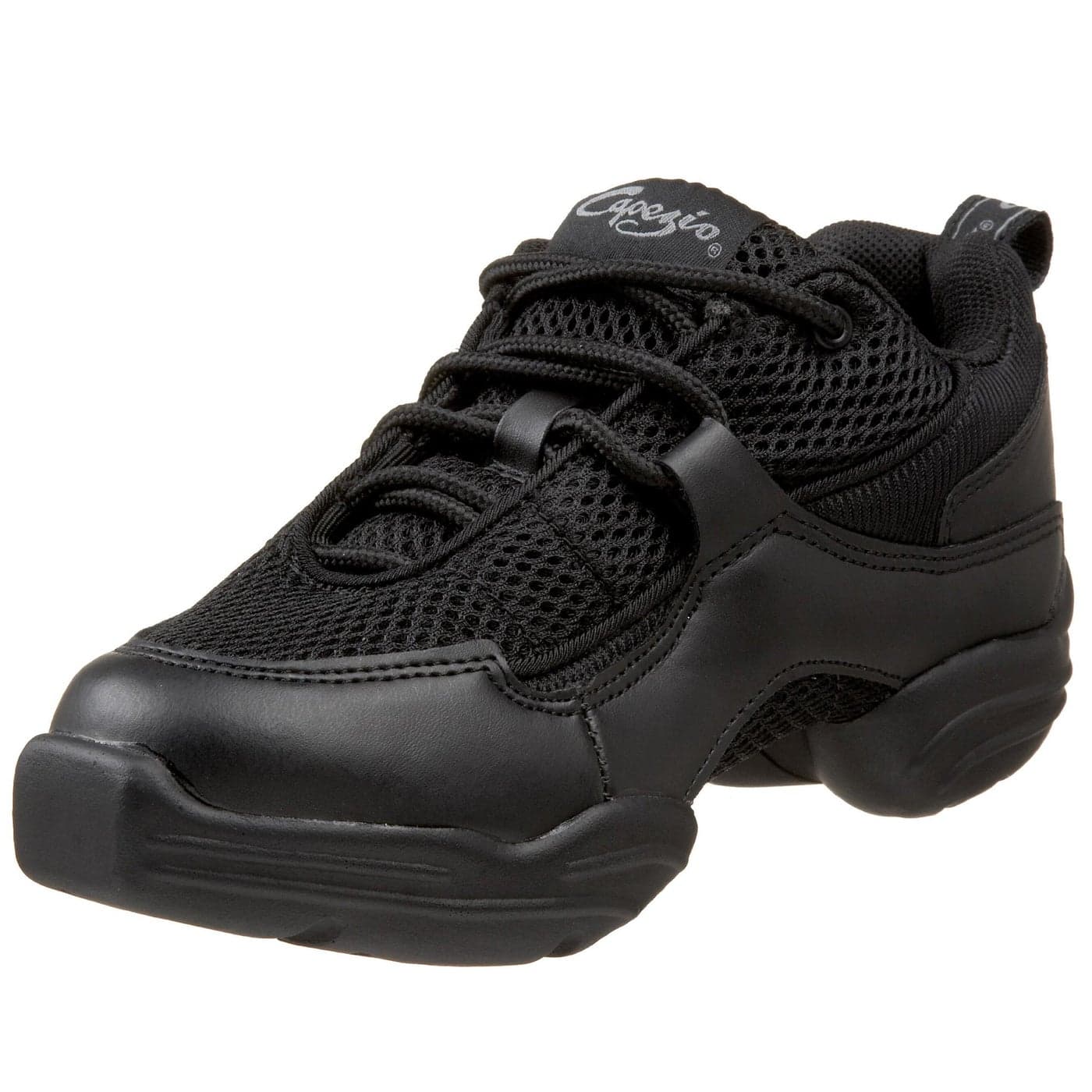 Capezio womens Ds11 Fierce Dance Sneaker Studio Shoes, Black, 4.5 US