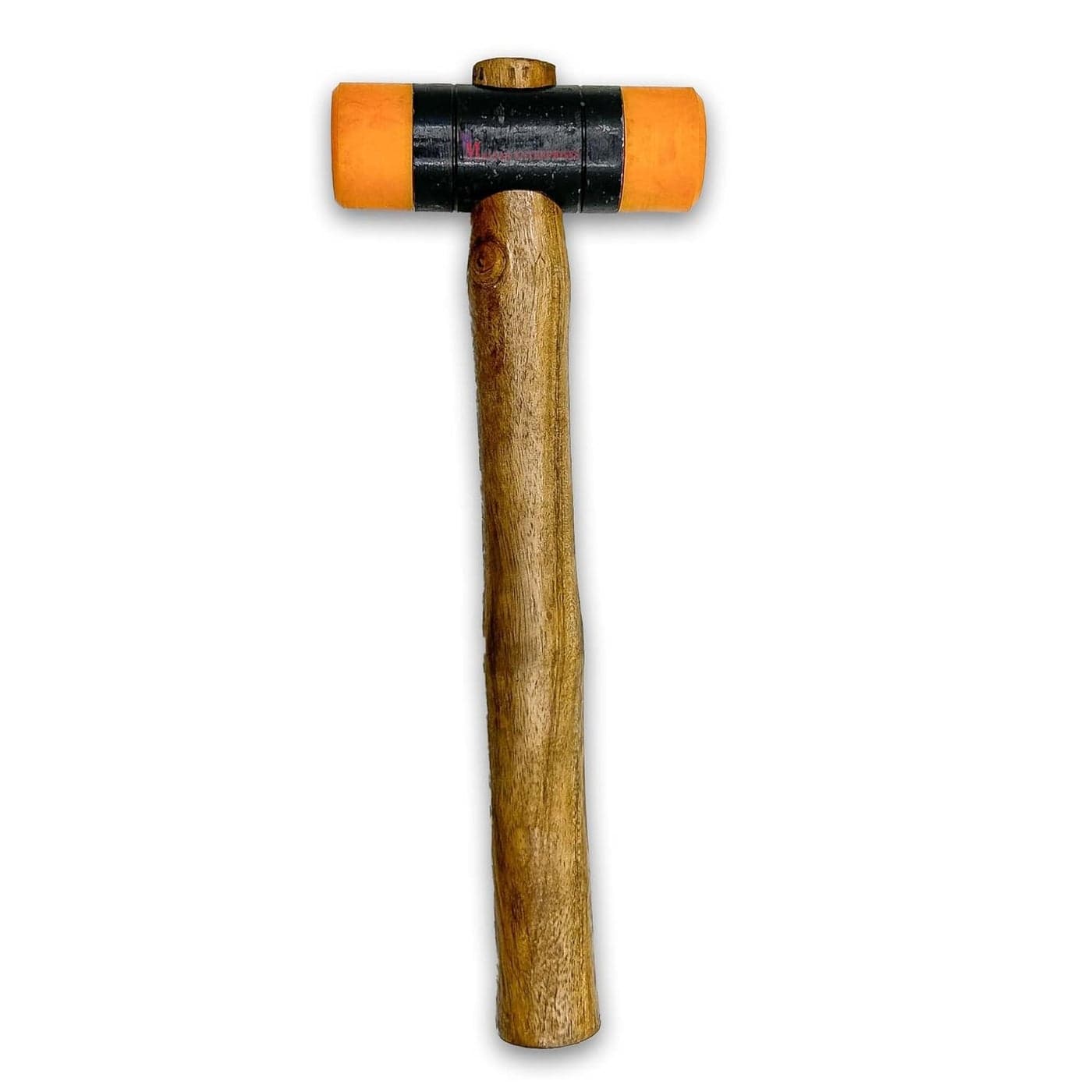 Malfah Nylon Hammer Removable Heads Wood Handle Nonmarring Jewellery Watchmaking Carpentry Leather Crafting Metal Goldsmith NYLON HAMMER 38MM