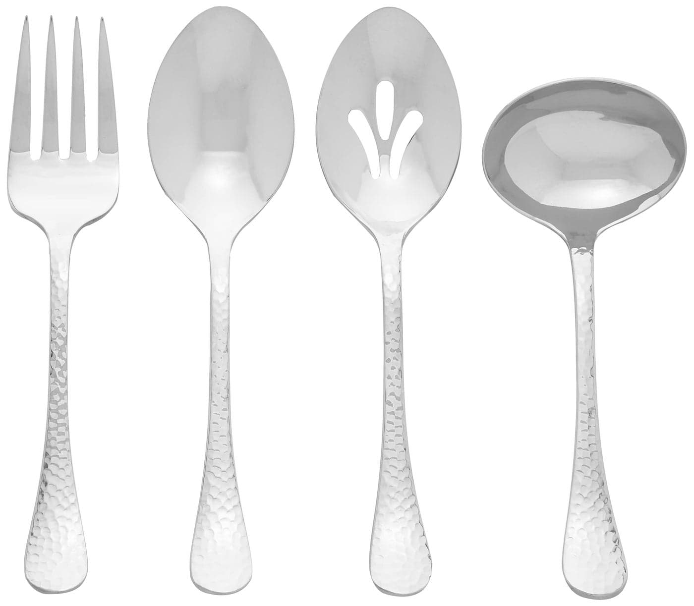 Ginkgo International Lafayette 4-Piece Stainless Steel Hostess Serving Set