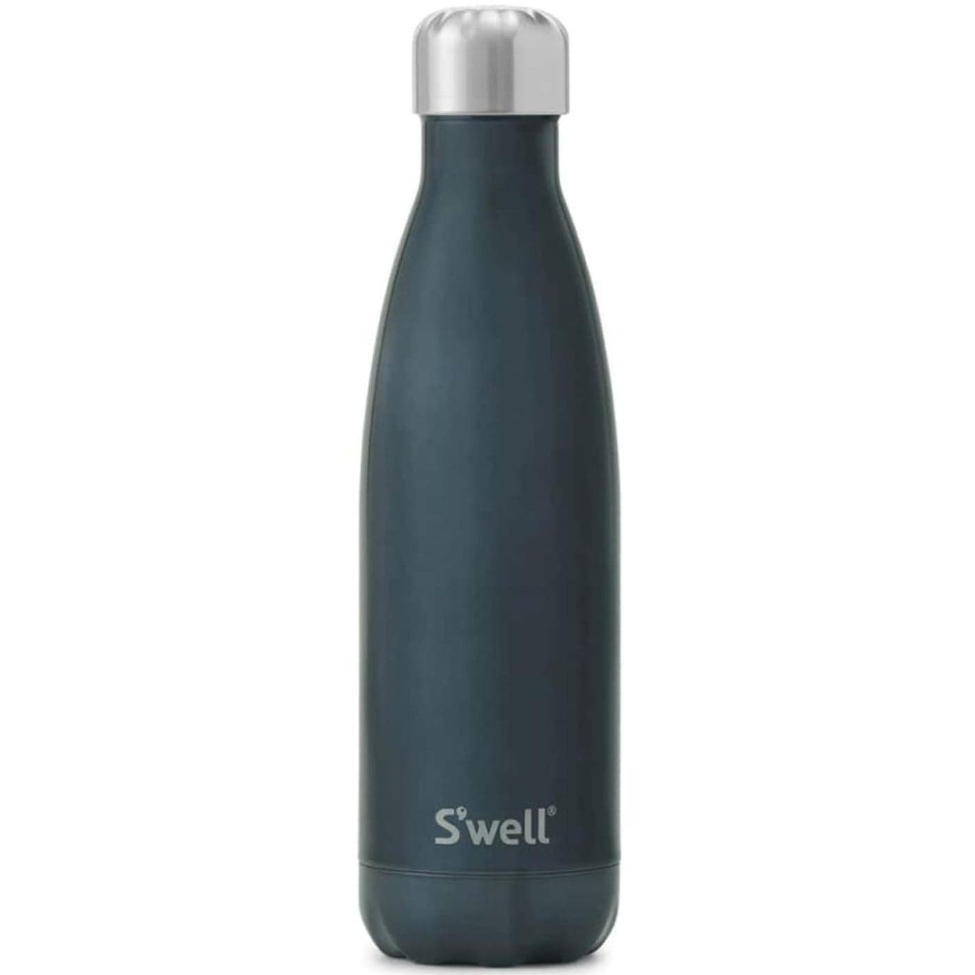 Swell Stainless Steel Water Bottle 17oz Blue Suede TripleLayered Vacuum Insulated Containers Keeps Drinks Cold for 36 Hours and Hot for 18 BPA Free Perfect for On the Go