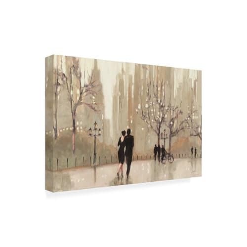 Trademark Fine Art An Evening Out Neutral Artwork by Julia Purinton, 16 by 24-Inch