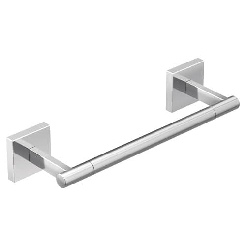 Moen Triva Chrome 9" Bathroom Hand -Towel Bar, BP1886CH
