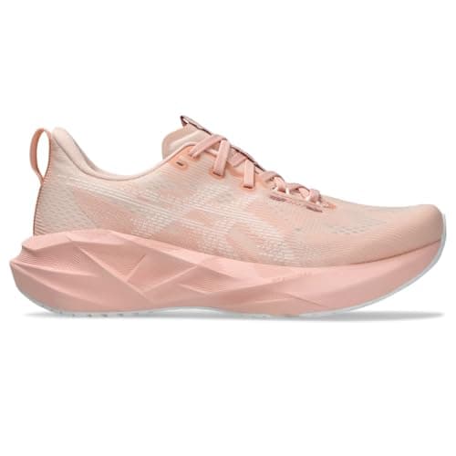 ASICS Women's NOVABLAST 5 Running Shoes, 12, Breeze/White