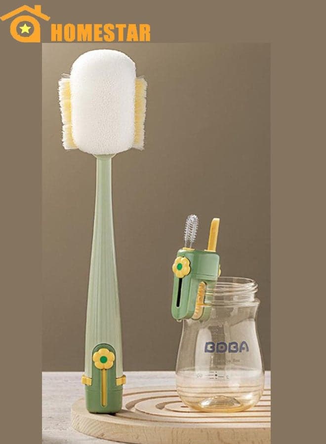 Multifunctional Cleaning Brush, Bottle Cleaner Brush, Cup Lid Crevice Cleaning Brush, Home Kitchen Cleaning Tools