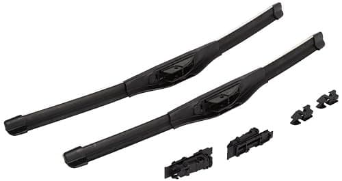 K&N EDGE Wiper Blades: All Weather Performance, Superior Windshield Contact, Streak-Free Wipe Technology: 22" + 20" (Pack of 2)