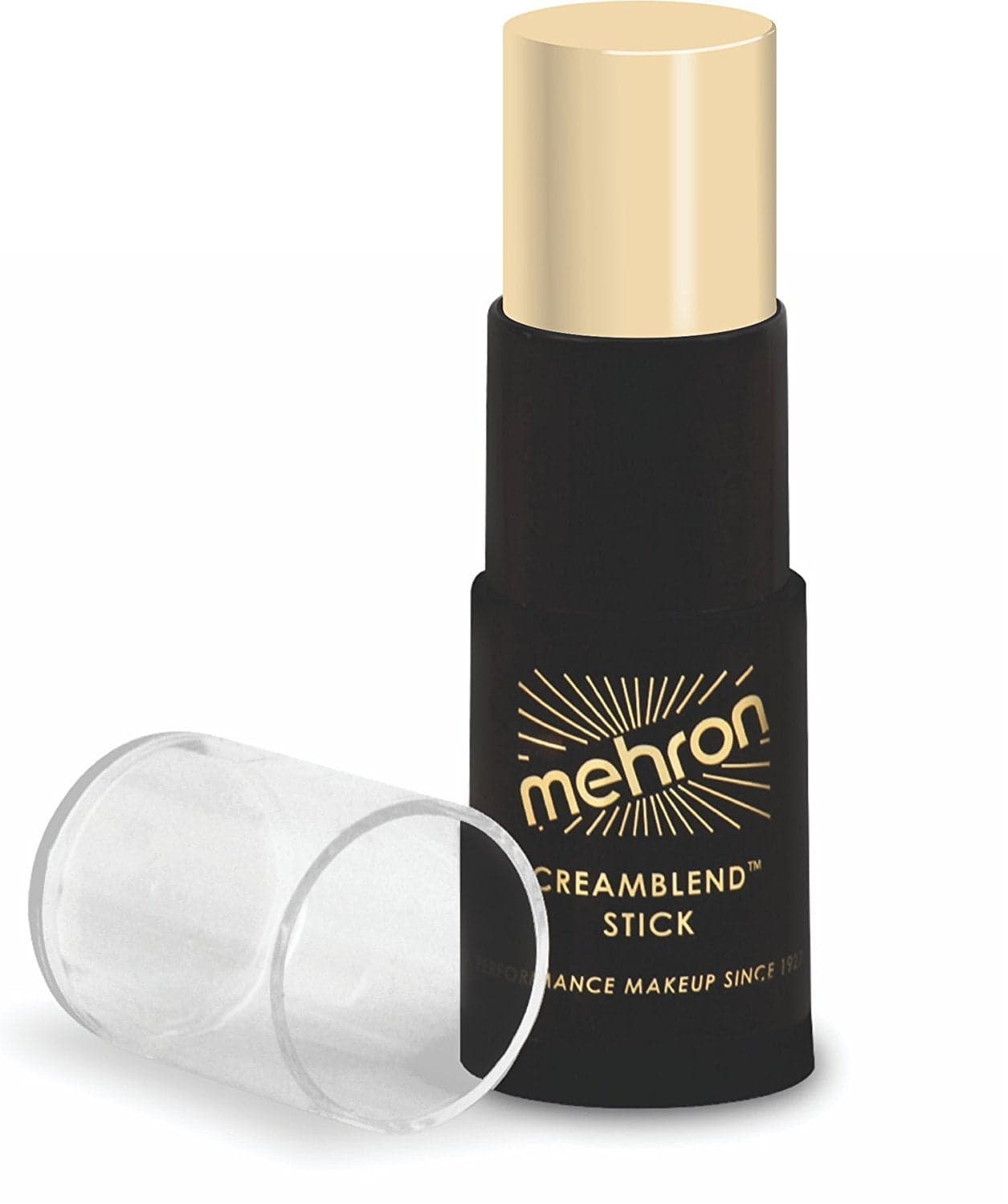Mehron Makeup CreamBlend Stick Professional Face Paint Body Paint Foundation Cream Makeup Perfect for Stage Screen Special FX Cosplay Drag and Halloween 75 oz 21 g Light 0