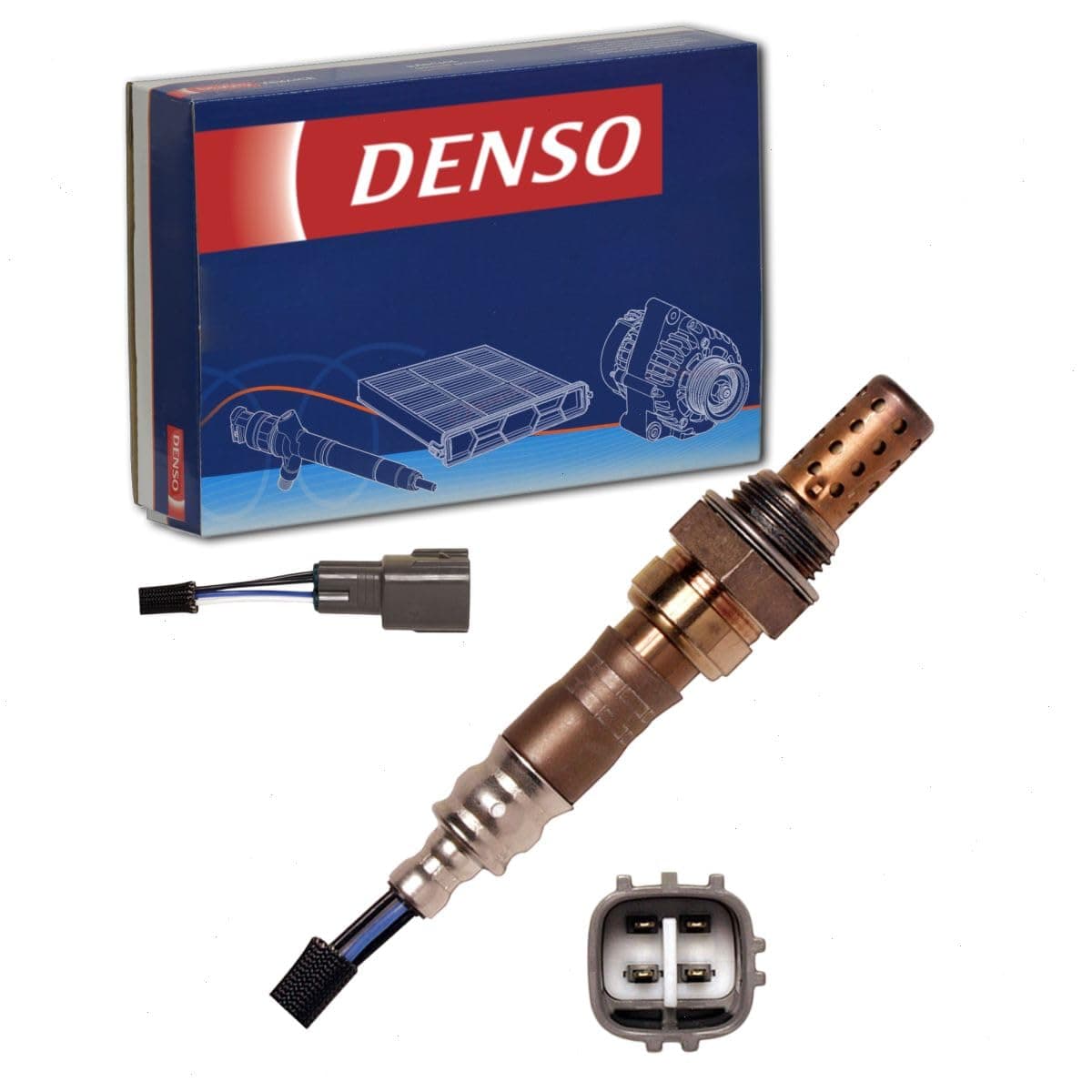 DENSO Downstream Oxygen Sensor compatible with Toyota Camry 24L 25L L4 20072017