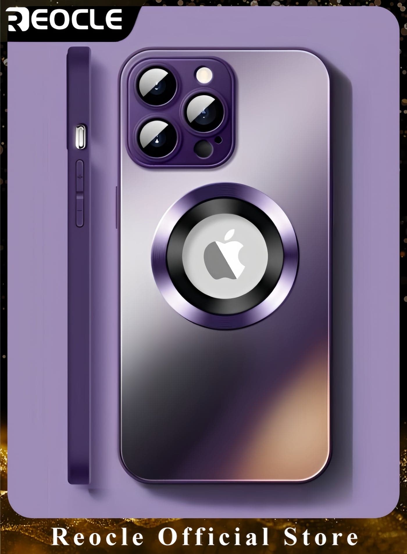Mobile Phone Case for iPhone 14 Pro Max Shockproof Phone Cover Official Color Match for iPhone Compatible with MagSafe