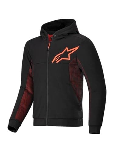 Alpinestars Chrome Air Sport Hoodie M BlackRed Fluo