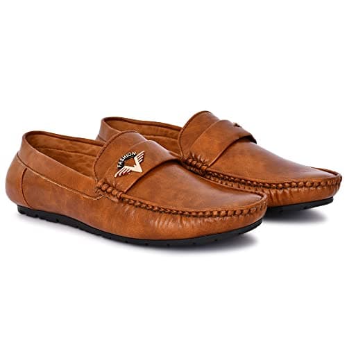 KERZL Loafers for Men (Tan, 6)
