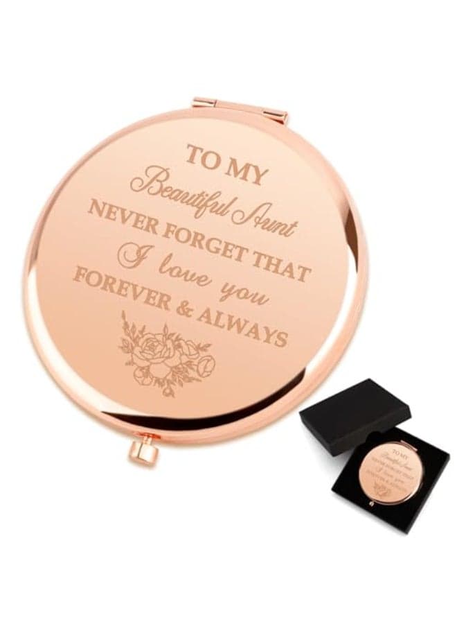 Christmas Aunt Gifts Aunt Gifts Auntie Gift Ideas Aunt Birthday Gift Gifts for Aunt Aunt Stocking Stuffers Compact Mirror Best Aunt Gifts Auntie Aunt