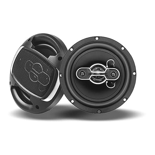 TUMAN Pro 6.5'' Car Speakers, 500 Watt Max 4-Way Coaxial Car Audio Speaker, Professional Car Door Speakers, Sound Stereo and no Distortion, Mylar Tweeter Truck Speakers (1 Pair)