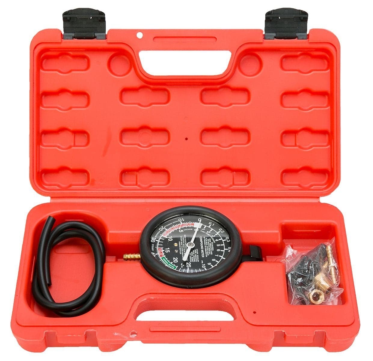8MILELAKE Fuel Pump and Vacuum Tester Gauge Leak Carburetor Pressure Diagnostics