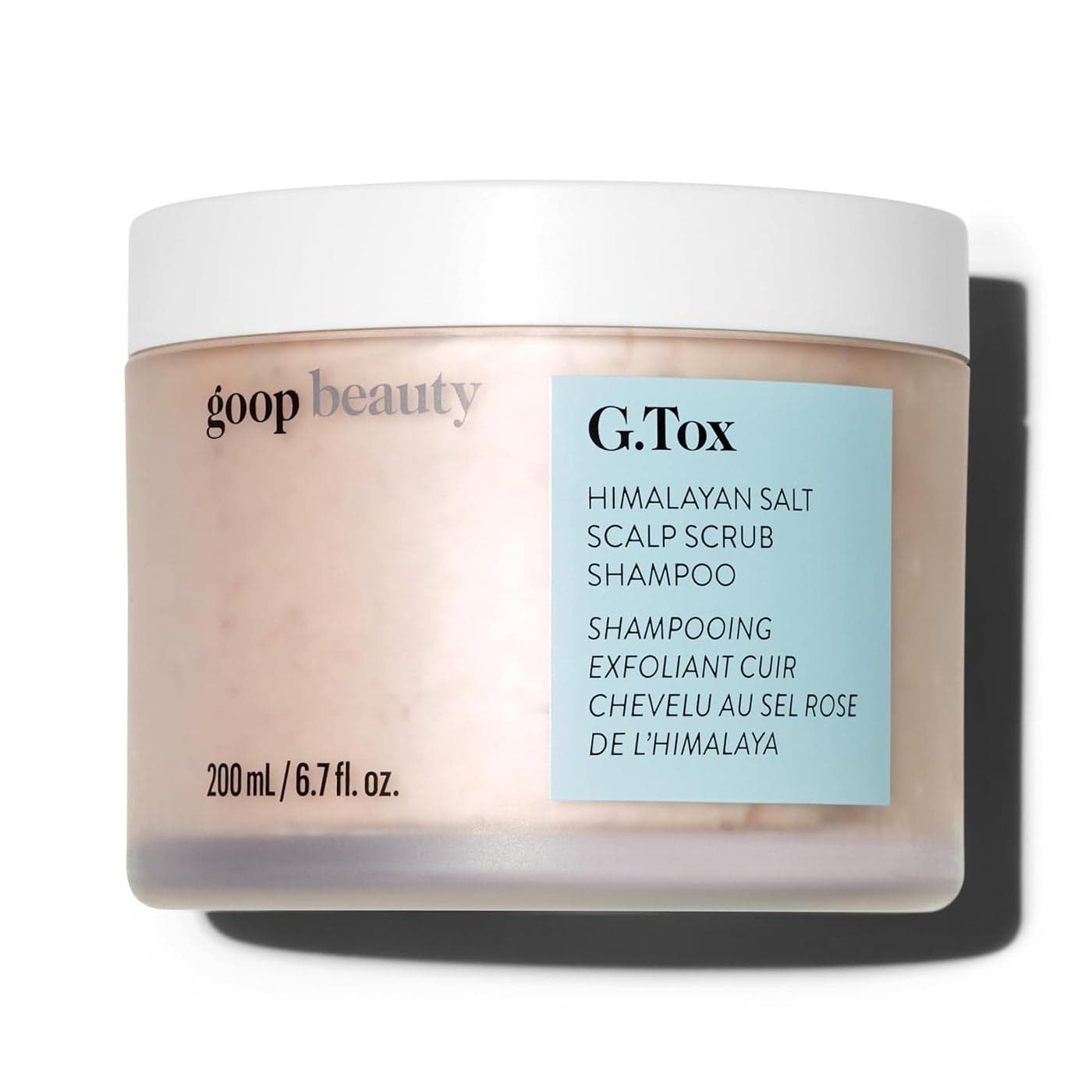 goop Beauty Scalp Scrub Shampoo Exfoliator to Dexofiy Purify Himalayan Salt Rosehip Oil Cleanses Hair of Product Buildup 67 fl oz