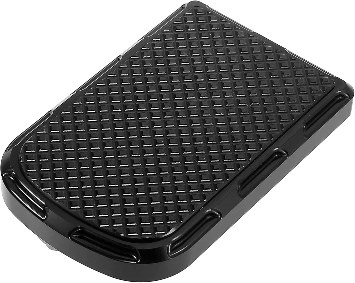 Motoforti Motorcycle Dirt Bike Pit Bike Rear Brake Pedal Step Plate Black for Harley Softail FL