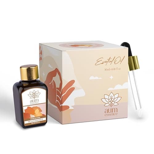 Aum Essence Frankincense Essential Oil (30ml) | Natural Remedy for Scar, Stretch Marks | Aromatic Oil for Respiratory Benefit, Home Fragrance