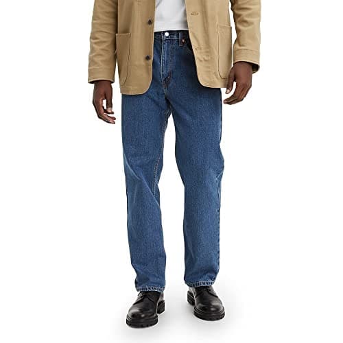 Levi's Men's 550 Relaxed Fit Jeans (Also Available in Big & Tall), Medium Stonewash, 40W x 34L