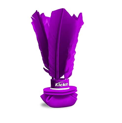 Kickit The Original Birdie Soccer Trainer Play Outdoors Indoors or Backyard Beach or Tailgate All Ages Fun Travel Friendly Purple