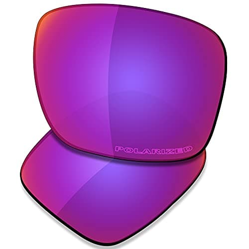 SAUCER Premium Replacement Lenses for Oakley Holbrook OO9102 | UV400 Protection, Anti-Scratch, Precise Fit & Enhanced Clarity Sunglasses High Defense - Midnight Sun Polarized
