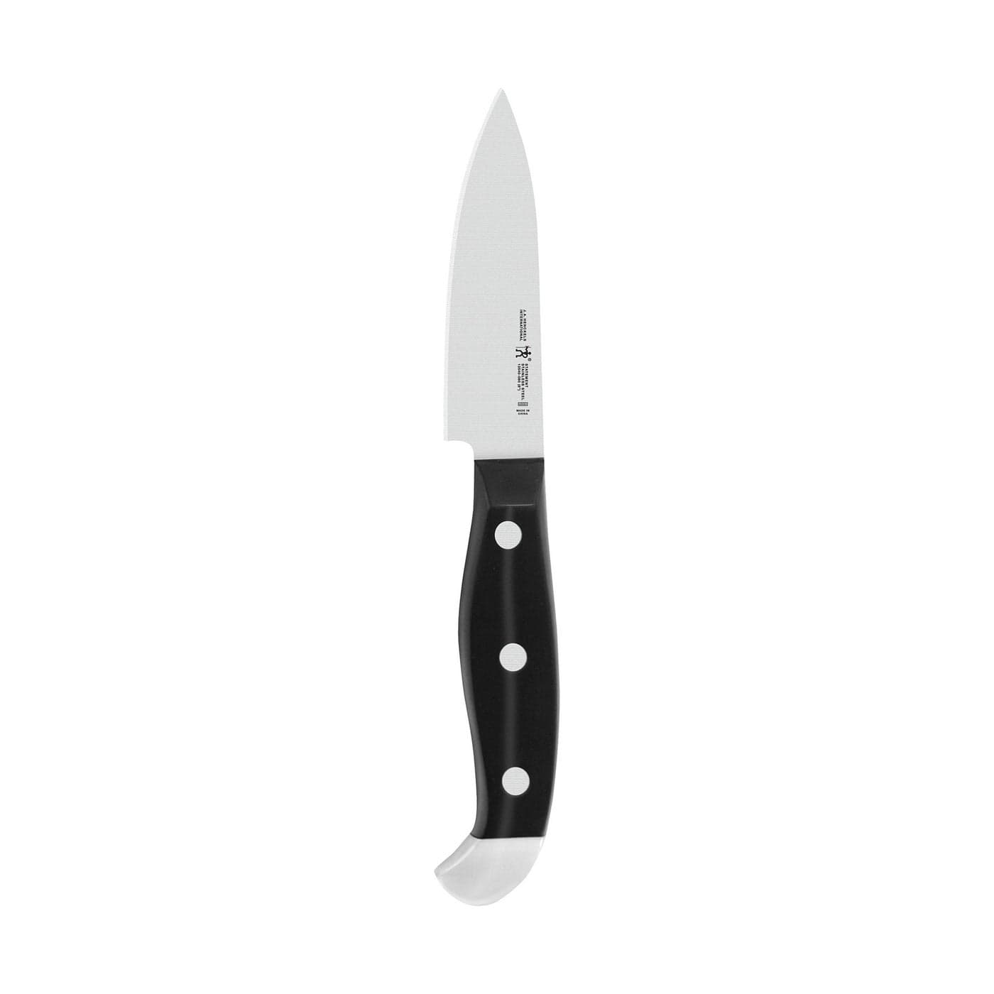 HENCKELS Statement RazorSharp 3inch Compact Chef Knife German Engineered Informed by 100 Years of Mastery BlackStainless Steel
