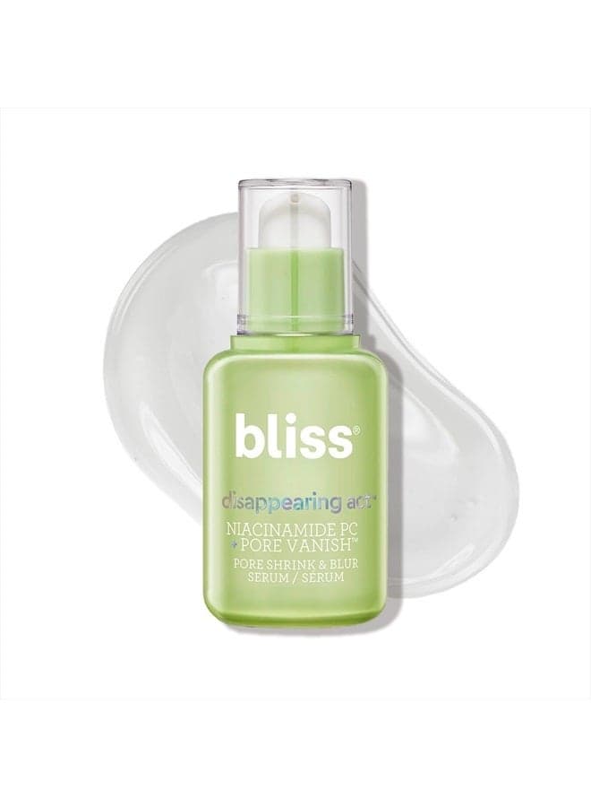 Disappearing Act - Niacinamide PC Serum + Pore Vanish™ Complex - 1 Fl Oz - Shrinks & Blurs Pores - Clean - Vegan & Cruelty Free
