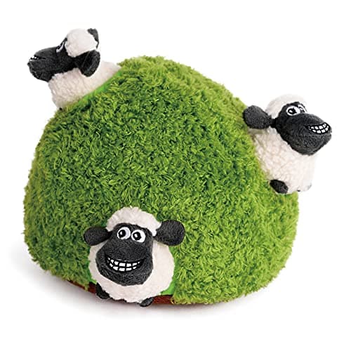 okegztoa Hide and Seek Dog Puzzle Puppy Toys Interactive Squeaky Plush Stuffed Toys for Dogs Small SizeSheep Panda Forest Animals Sheep
