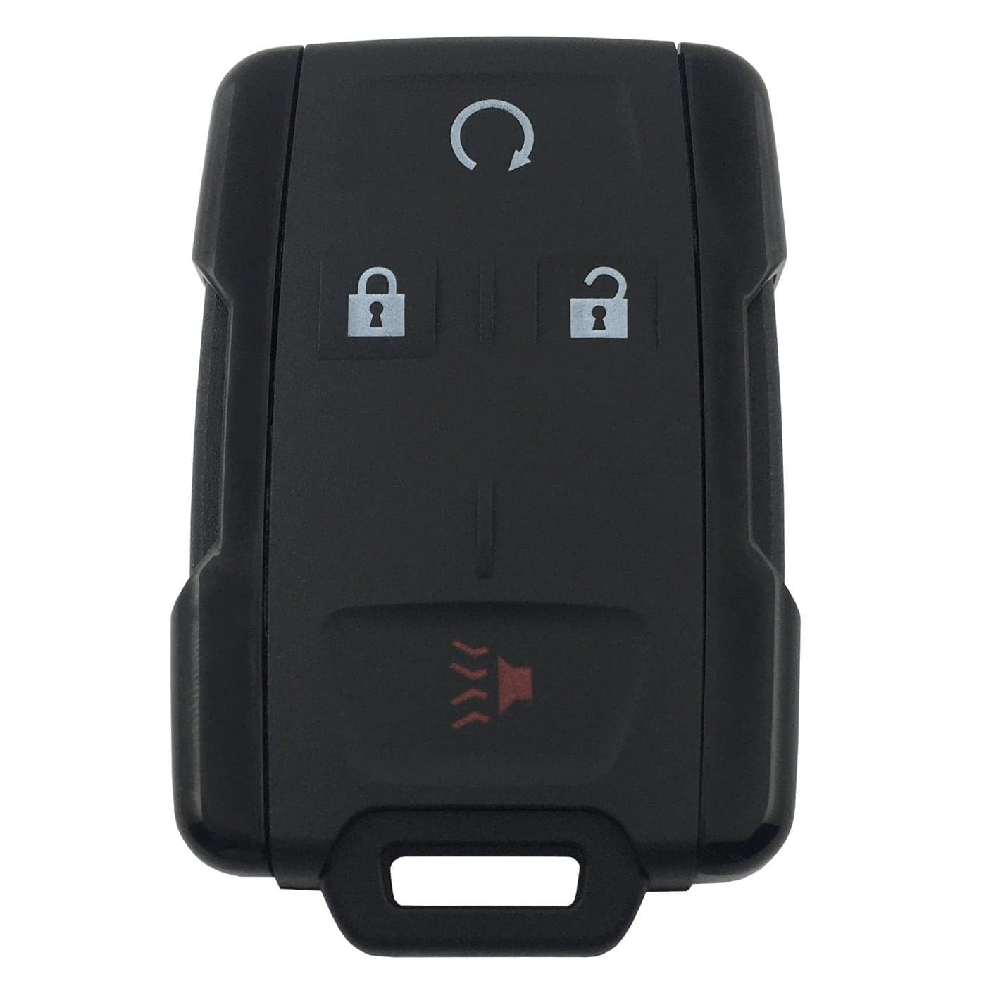 Replacement Keyless Entry Remote Key Fob Shell Cover for Chevy Chevrolet Silverado ColoradoGMC Sierra Canyon 2014 2015 2016 2017 M3N32337100 Car Key Fob Csae Black 4 Button