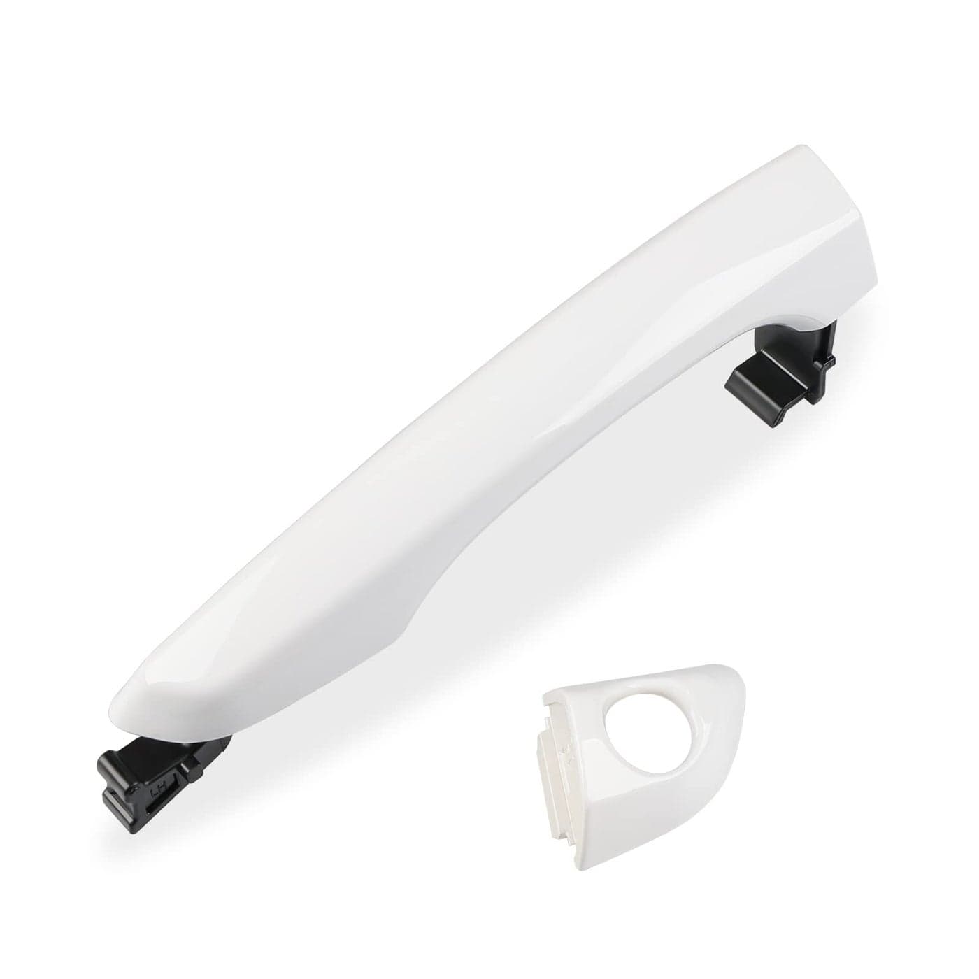 JDMON Replacement for Exterior White Door Handle Hyundai Elantra Sedan 2017 2018 2019 2020 Replacement for 82652F0010 82651F0010 82651F2010 82652F2010 Front Left Driver Side Outside Door Handle