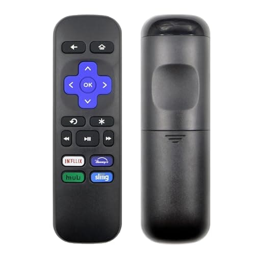 New Replacement Remote Control Compatible with Roku Express, for Roku Premiere, for Roku Box, for Roku Player, for Roku 1 2 3 4 (NOT for Stick and TV or Game)