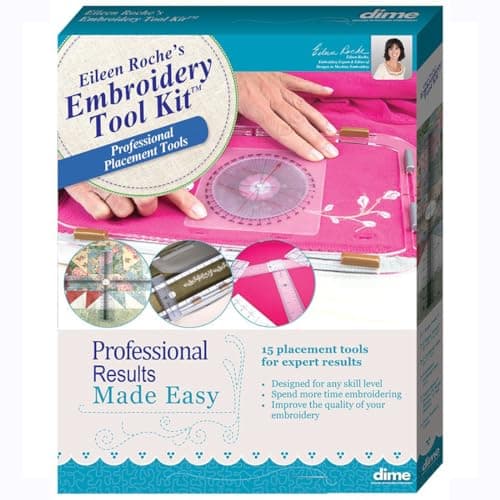 Embroidery Tool Kit, Machine Embroidery Placement Tools